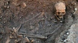 The remains of King Richard III