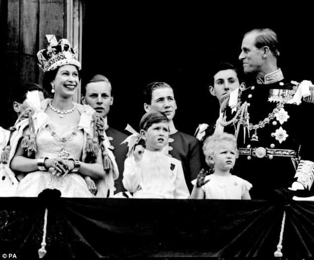Mountbattens: Courtiers were worried about the influence of Philip's uncle Lord Mountbatten