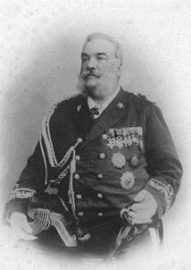 Adm. Camillo Candiani Commander of the Italian Contingent to Bejing in 1900.
