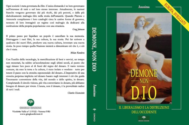 Demone, non Dio – Un libro che mostra, numeri alla mano, dove stiamo andando